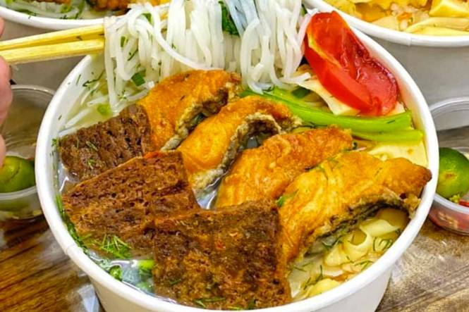 Bún cá măng chua thanh mát ngày hè