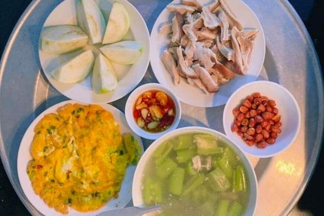 19 thực đơn cơm gia đình hàng ngày