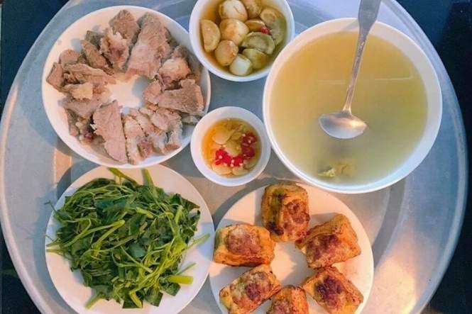 Ngày 22 thực đơn cơm gia đình