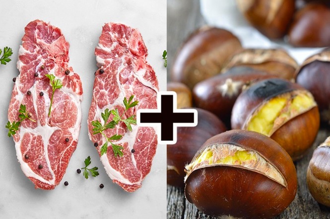 Thịt bò là hạt dẻ có kỵ nhau không