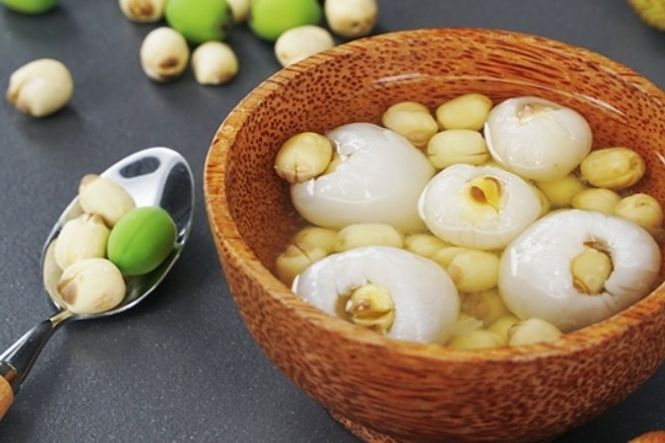 Cách ăn vải không bị nóng