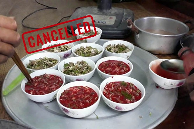 Mọi người nên hạn chế ăn tiết canh để tốt cho sức khoẻ