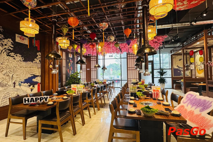 Nhà hàng Sakura nổi tiếng Vĩnh Phúc
