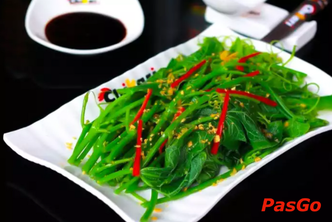 Ngọn su su đặc sản Tam Đảo