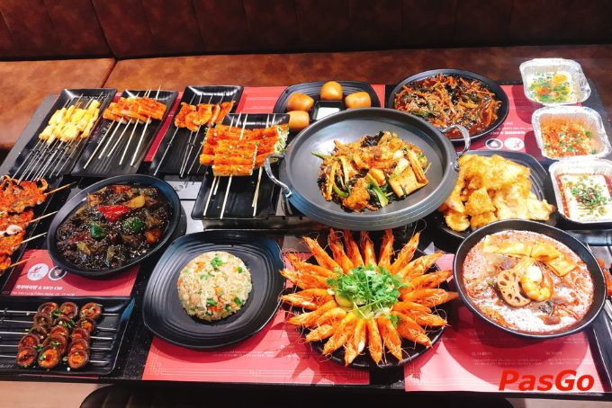 Mabu‑KKO Chi – Quán ăn ở Phú Mỹ Hưng với lẩu Malatang & xiên nướng kiểu Trung Hoa