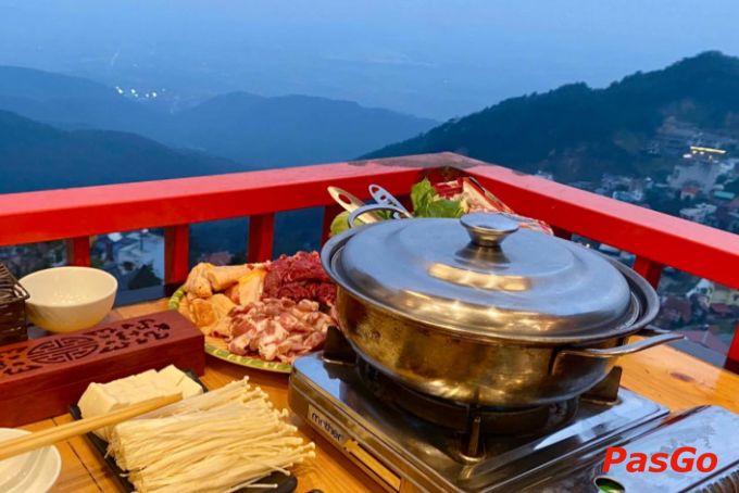 Vừa ăn lẩu vừa thưởng thức mỹ cảnh Tam Đảo tại Kumo Chan
