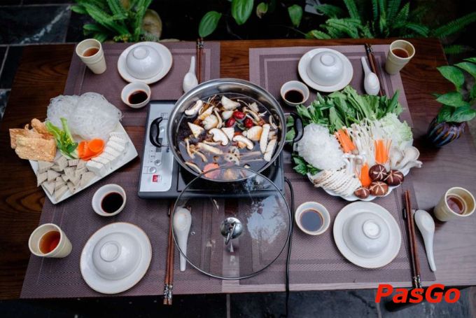 Quán lẩu chay nổi tiếng tại Tịnh Thiện Tâm