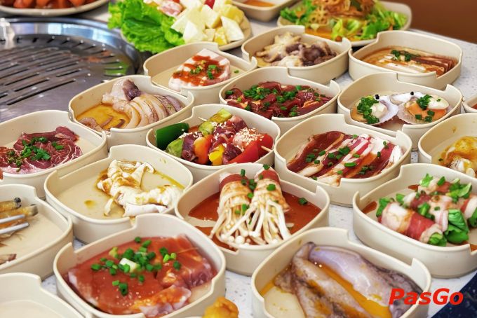 Nhà hàng Hoshi – Buffet nướng lẩu băng chuyền siêu hấp dẫn