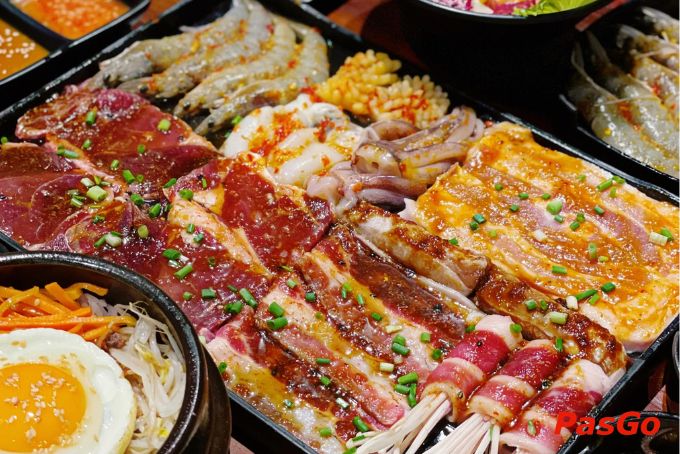 Thịt nướng thơm lừng tại Khói Buffet - Quán ăn ngon ở Bạc Liêu