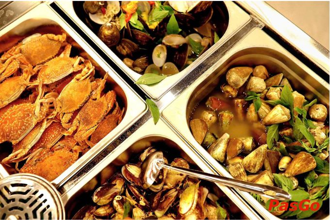Quán hải sản ngon ở Rạch Giá với thực đơn buffet đa dạng