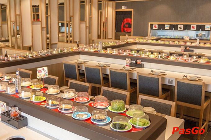 Buffet băng chuyền tại Kichi Kichi – quán ăn ngon Vĩnh Long đông khách