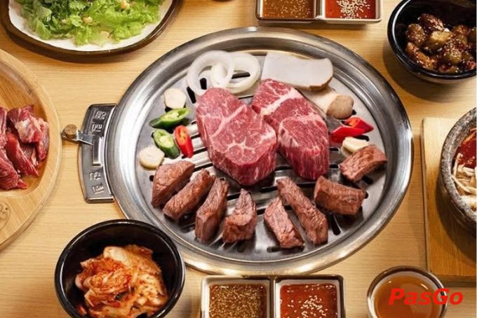 Bàn tiệc BBQ Hàn Quốc hấp dẫn tại Gogi House – quán ăn ngon ở Cao Lãnh
