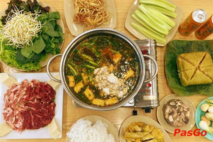 Thực đơn đồng quê thơm ngon tại quán Hải Gia