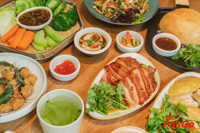 Quán cơm gà mang hương vị Singapore