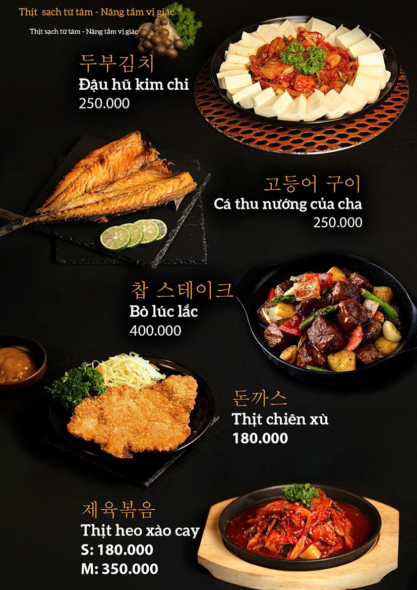 Suất Buffet 289K Từ T2-T6-11