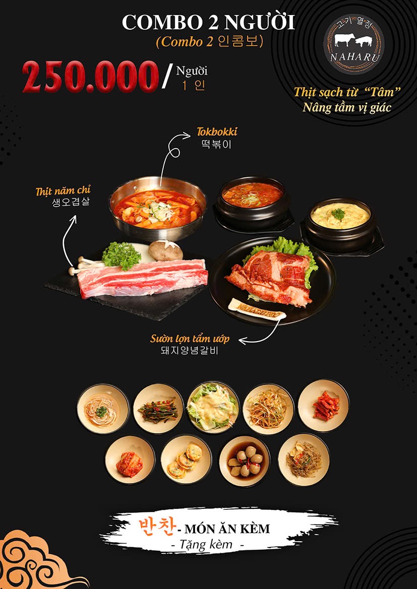 Suất Buffet 289K Từ T2-T6-19