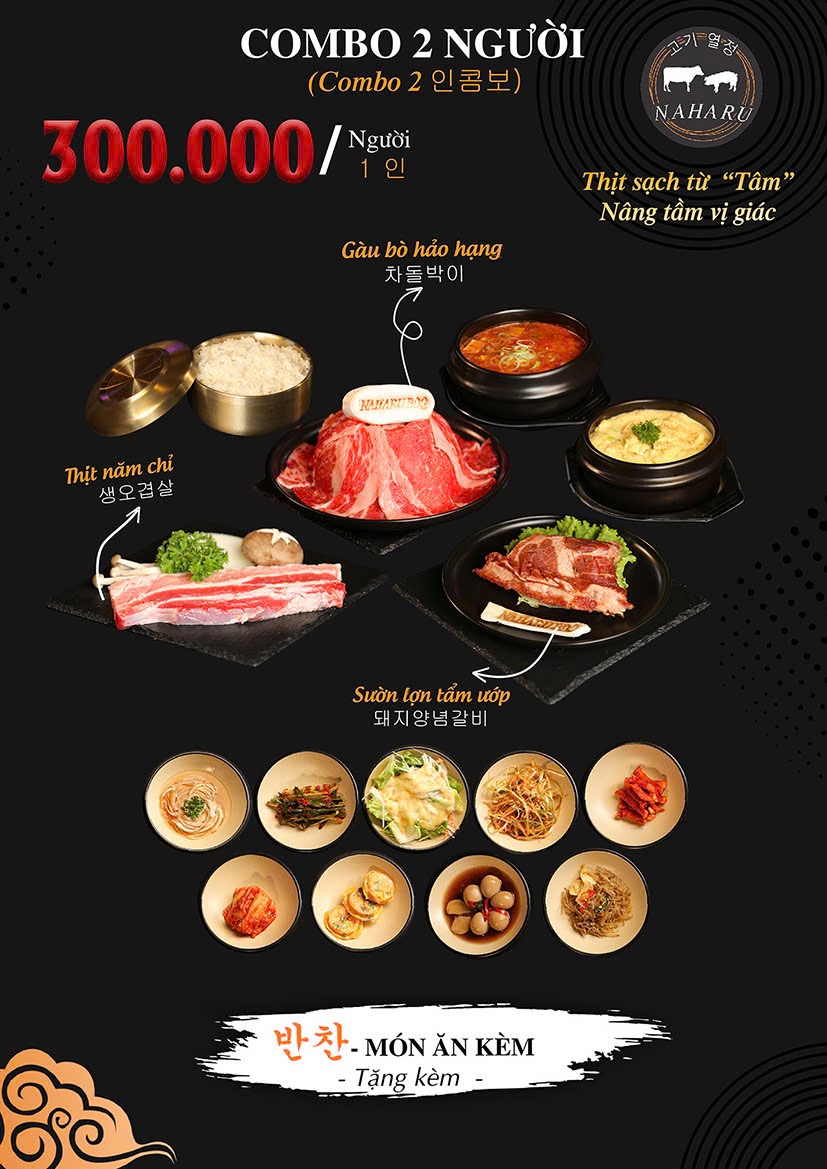 Suất Buffet 289K Từ T2-T6-20