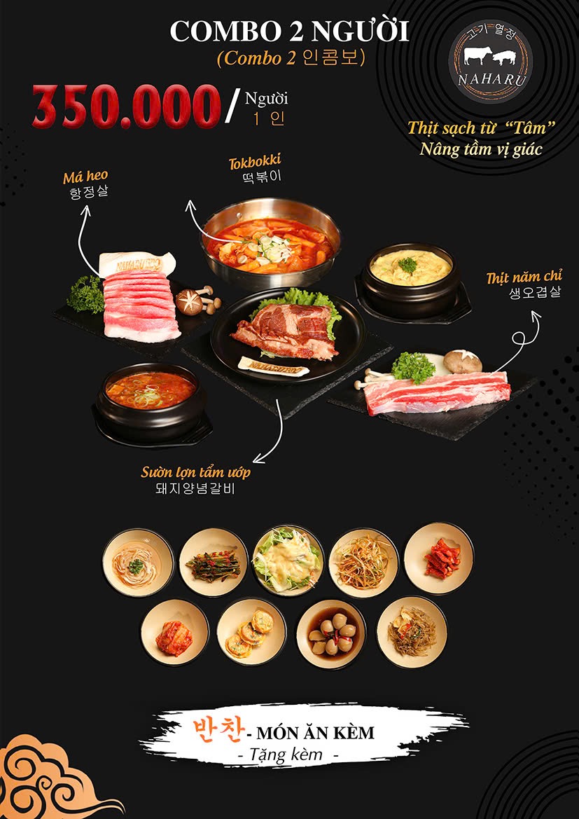 Suất Buffet 289K Từ T2-T6-21