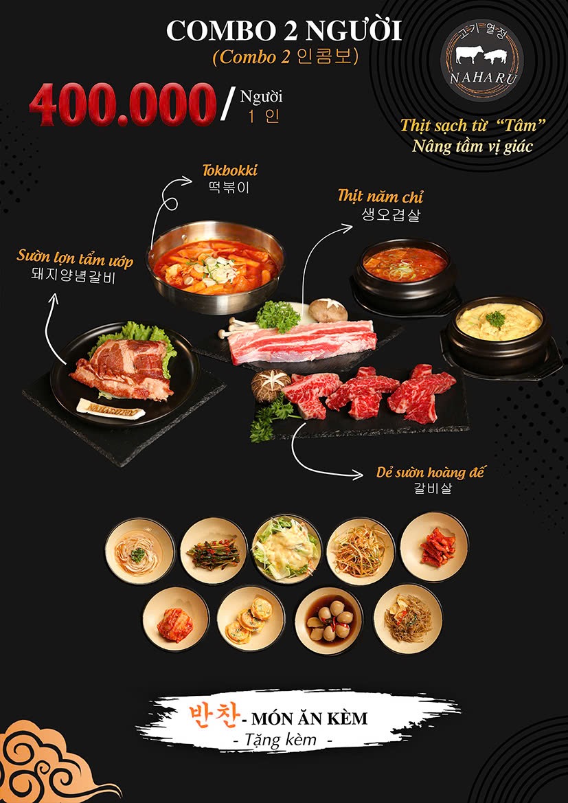 Suất Buffet 289K Từ T2-T6-22