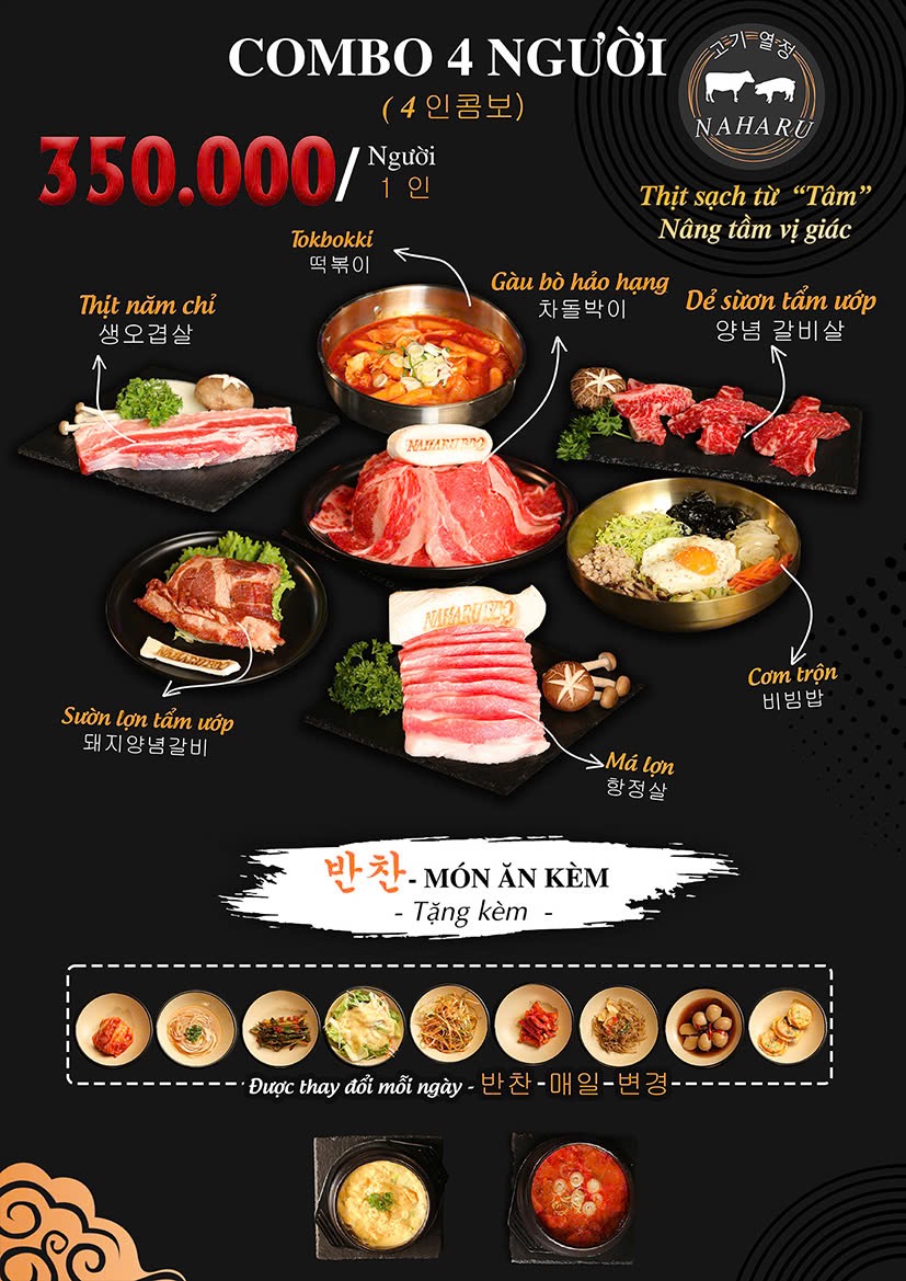 Suất Buffet 289K Từ T2-T6-25
