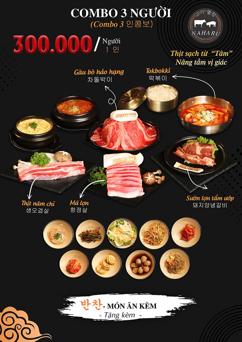 Suất Buffet 289K Từ T2-T6-27