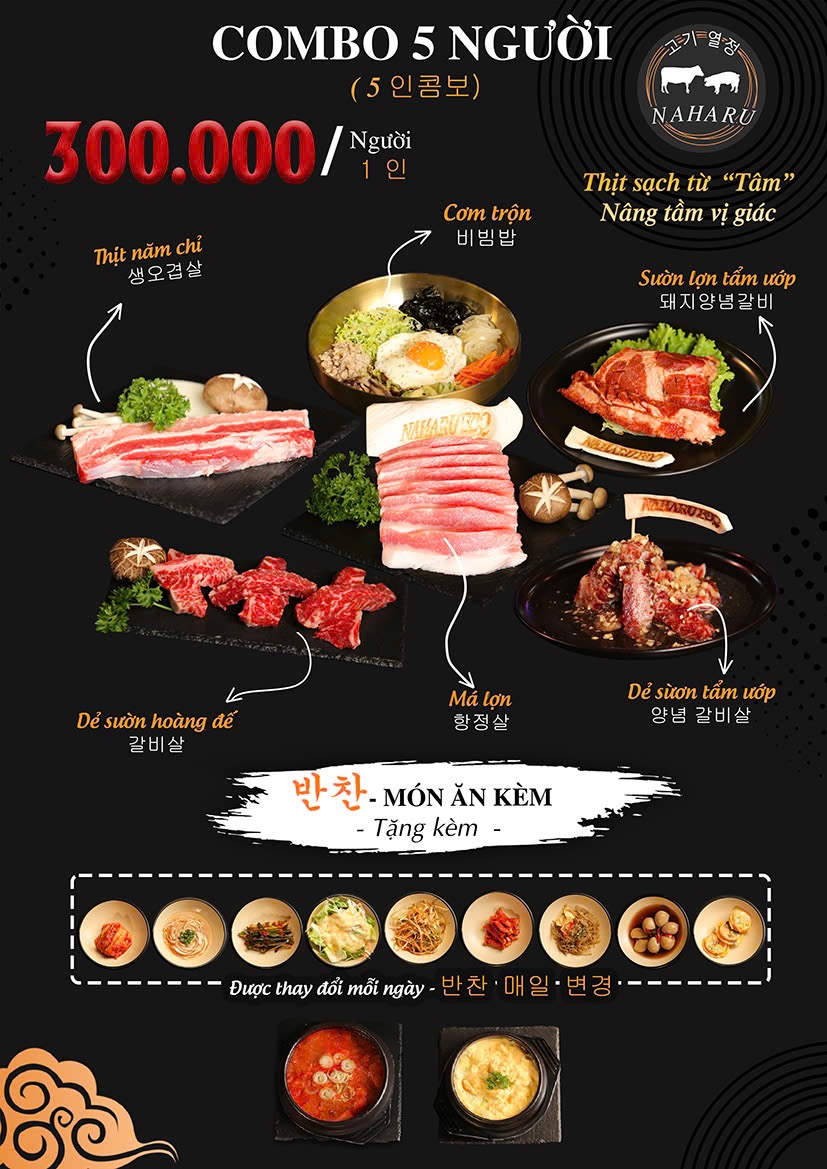 Suất Buffet 289K Từ T2-T6-28