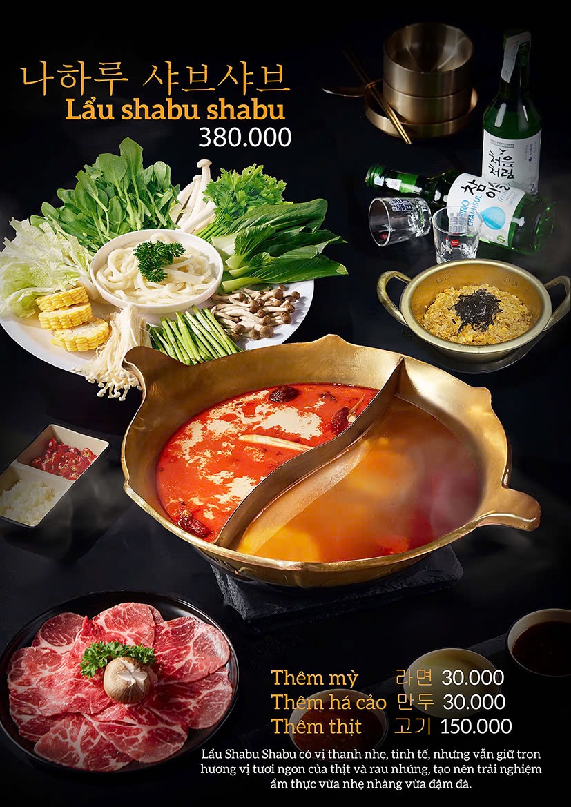 Suất Buffet 289K Từ T2-T6-7