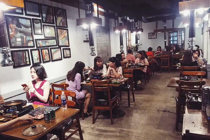 nhà hàng uni bbq đội cấn 13