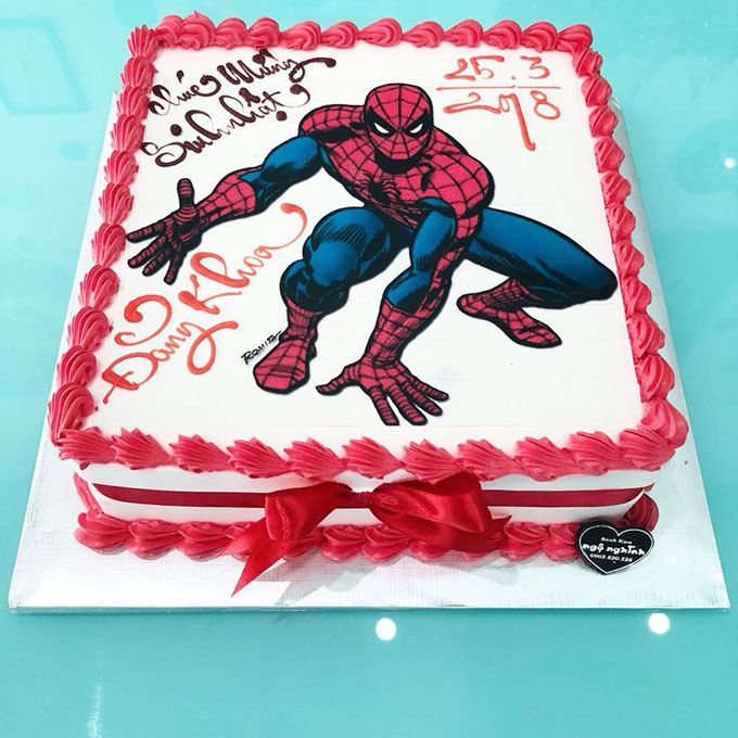 Hình Mẫu bánh sinh nhật dễ thương tặng con trai yêu – Tudiengia.com