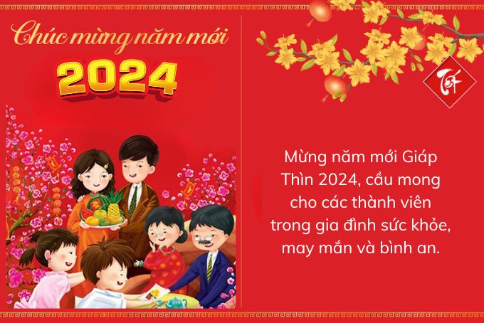 Lời chúc mừng năm mới 2024 trên Facebook - Khởi đầu tươi sáng cho năm mới