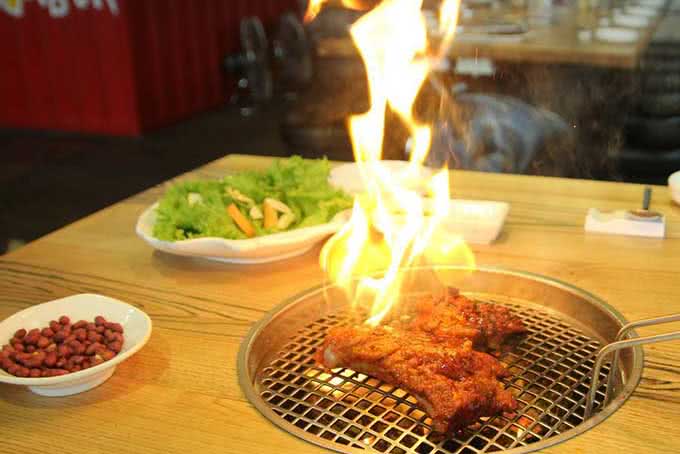 quán thịt nướng korea buk buk