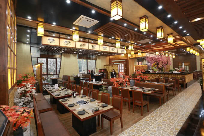 nhà hàng sashimi bbq garden nguyễn thị thập 13