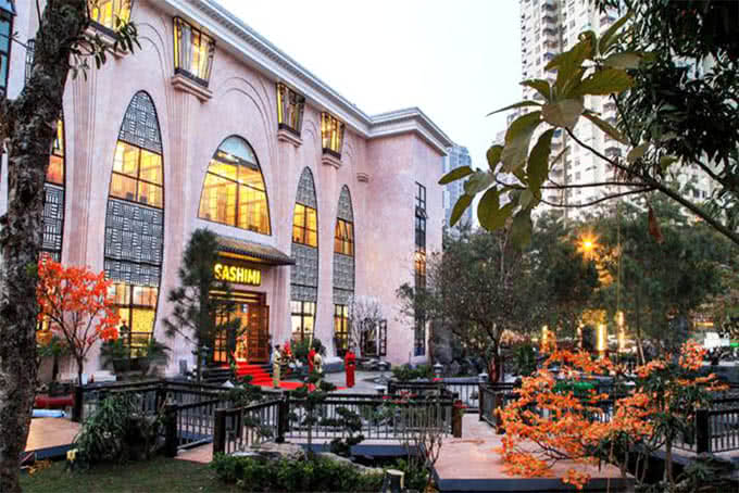 nhà hàng sashimi bbq garden nguyễn thị thập 8