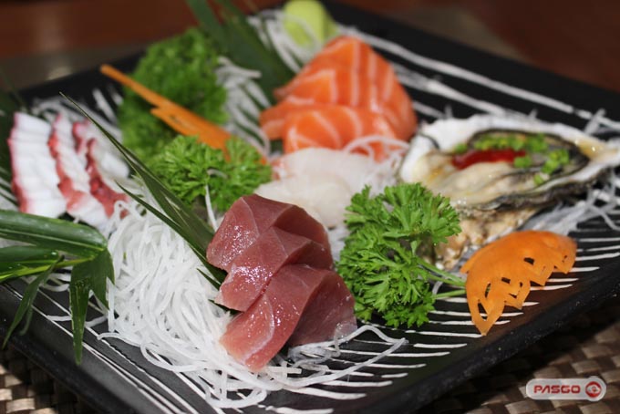 nhà hàng sashimi bbq garden japanese village 2b nguyễn thị thập 1