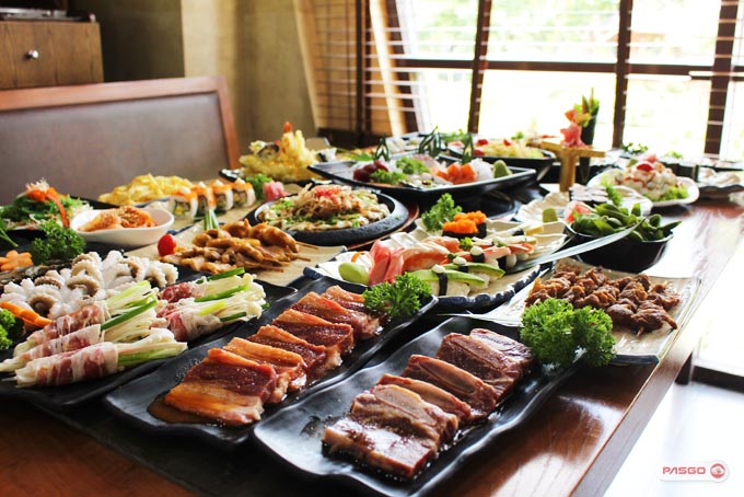 nhà hàng sashimi bbq garden japanese village 2b nguyễn thị thập 16