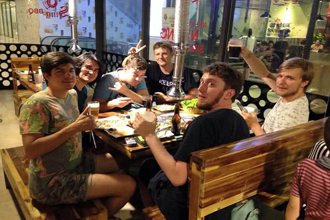 nhà hàng sing bbq giảng võ 16