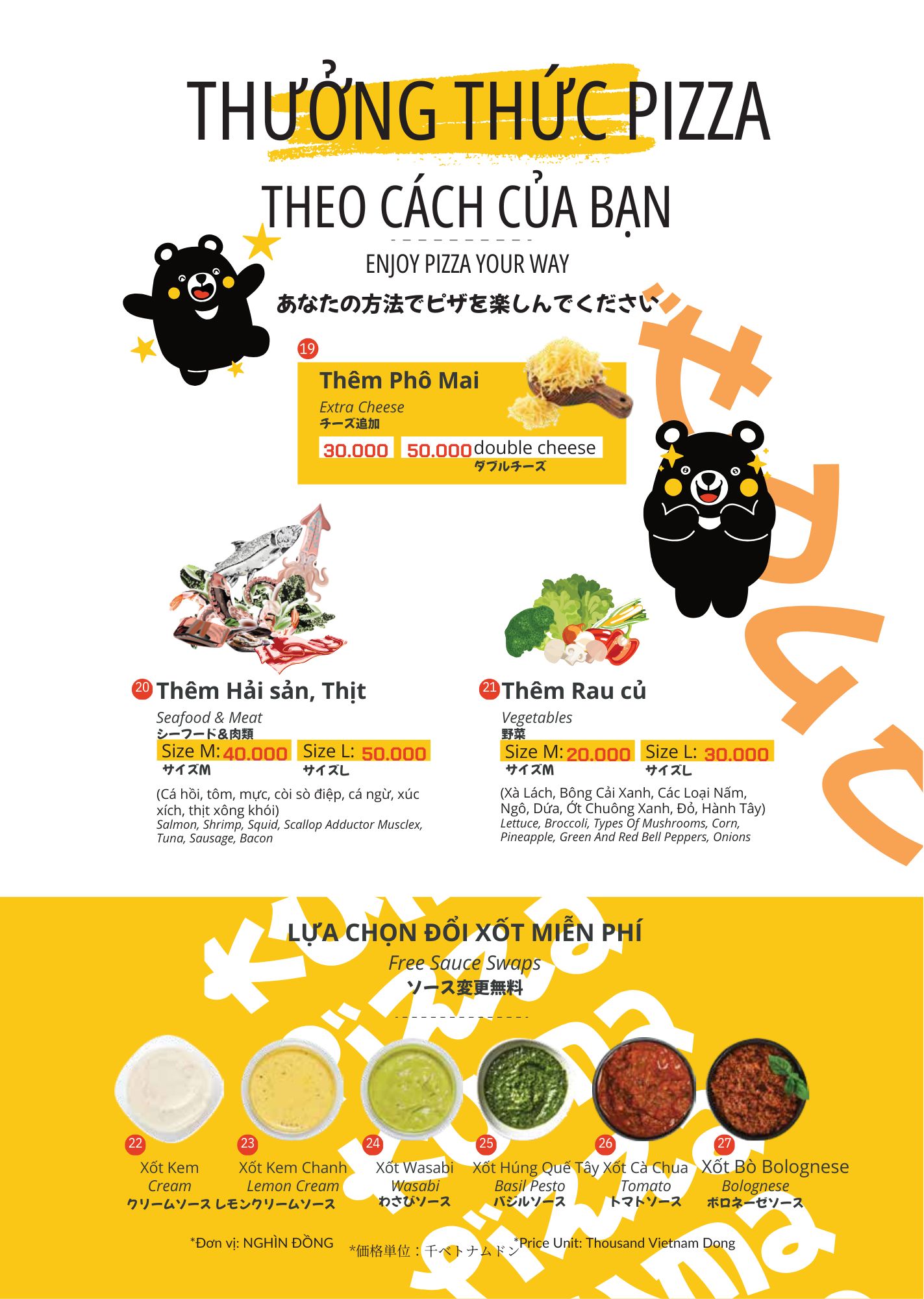 Mua 1 Tặng 1 Với Pizza Size M/L-6