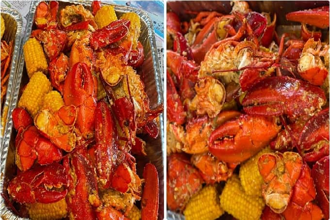 Hoàn thành cách làm tôm hùm sốt bơ tỏi