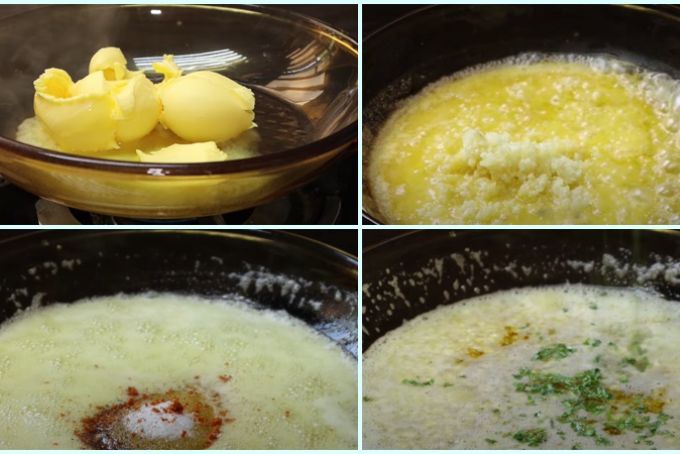 cách nấu sốt bơ tỏi để rang tôm bơ tỏi