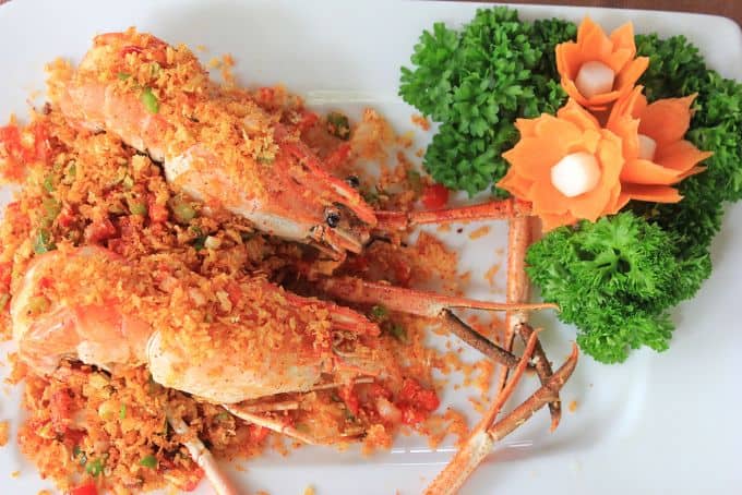 tôm rang muối ngon