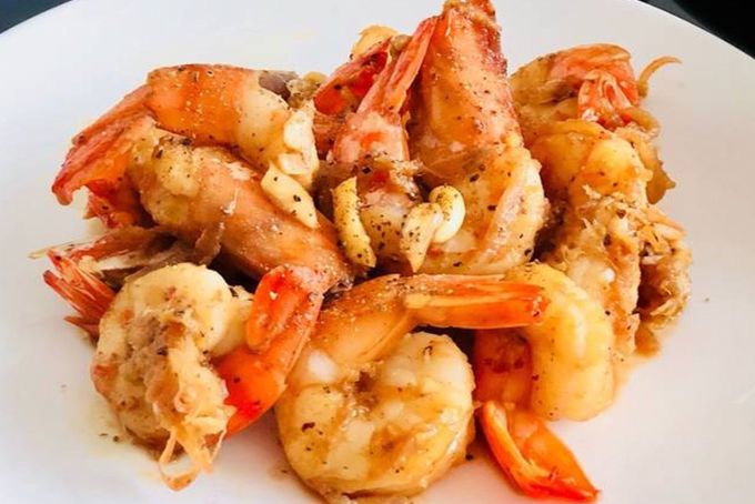 cách rang tôm ngon cùng bơ tỏi