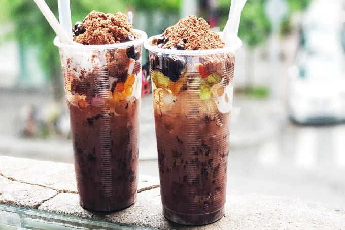món ăn Sài Gòn cacao dầm