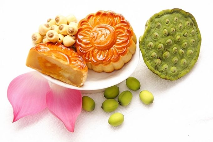 bánh trung thu nhân hạt sen