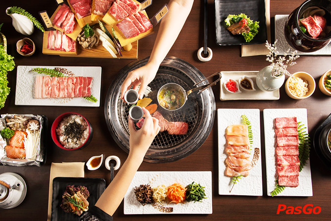 buffet nướng ba đình Tasaki