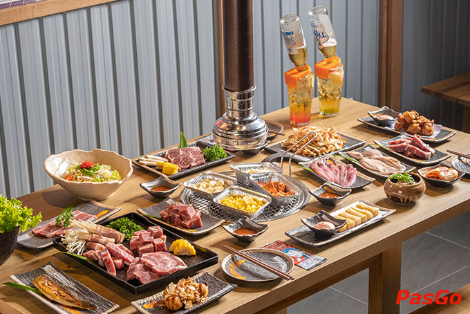 buffet nướng Hà Nội khu cầu giấy