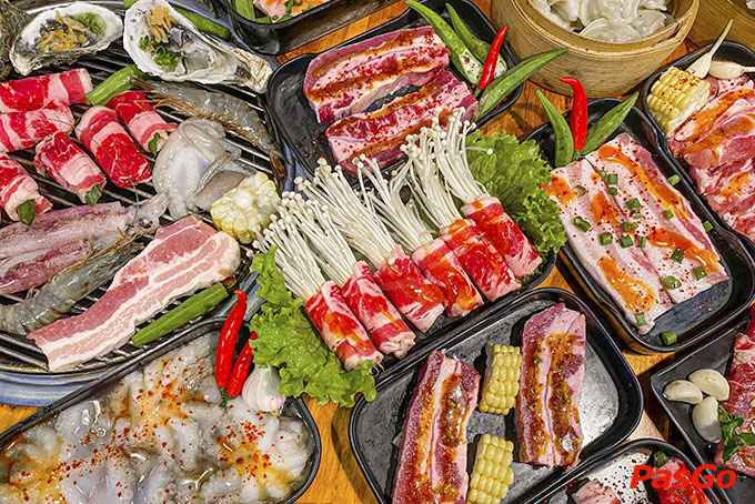 kochi bbq - Quán lẩu nướng ngon Hà Nội