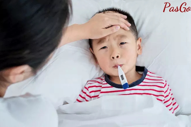Trẻ mắc bệnh cúm A thường sốt cao và rét run