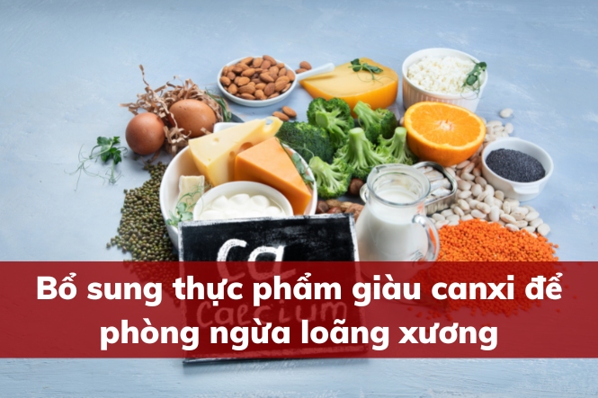 Bổ sung thêm canxi để phòng tránh loãng xương ở người trẻ