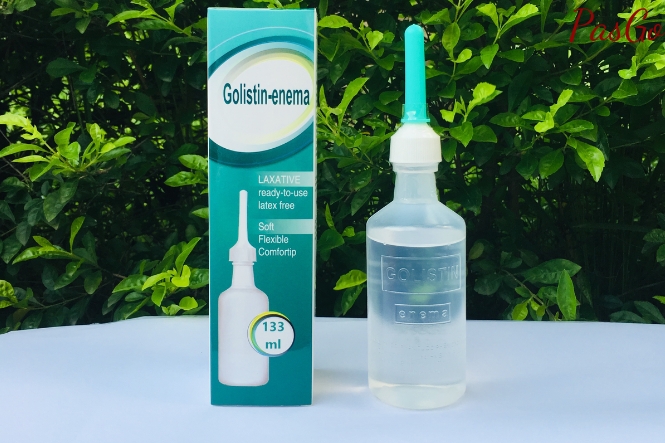 Thuốc thụt tháo đại tràng Golistin-enema dùng được cho trẻ em dưới 12 tuổi