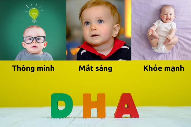 DHA giúp trẻ phát triển trí não và thể lực vượt trội
